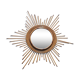 Mirror sun 70s wicker 62cm