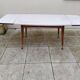 Vintage Formica table, height adjustable and extendable, 1950s