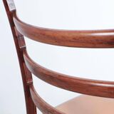 Ensemble de 6 chaises à repas Johannes Andersen, années 1960