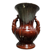Vase vintage en céramique signé ADP