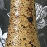 Soliflore vase in sandstone signed Baudat