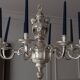 Chandelier en argent