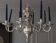 Silver chandelier