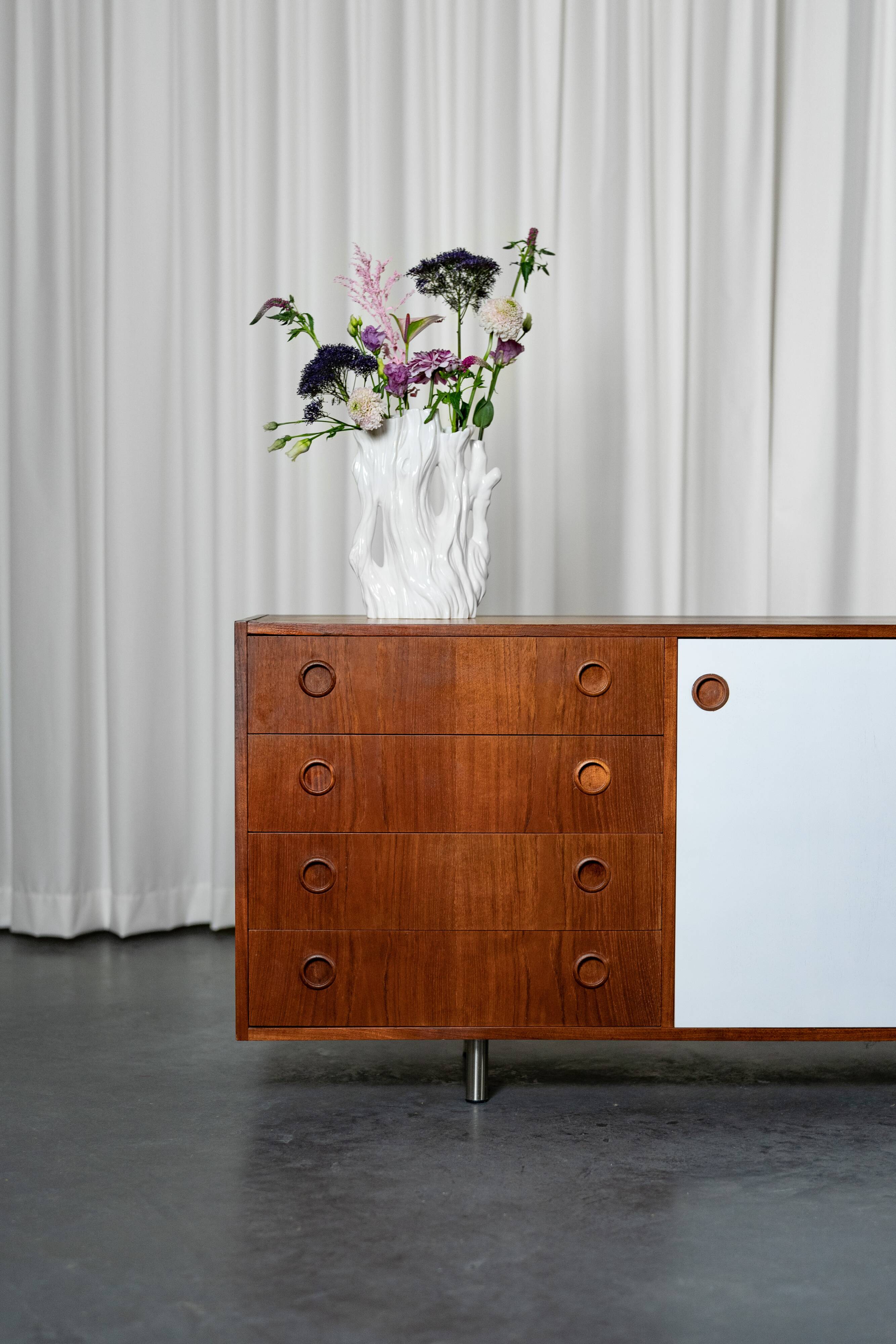 Teak sideboard by HW Klein for Bramin, Denmark, 1960