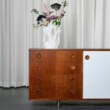 Enfilade en teck par HW Klein pour Bramin, Danemark, 1960