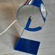 Lampe en tôle pliée 1970