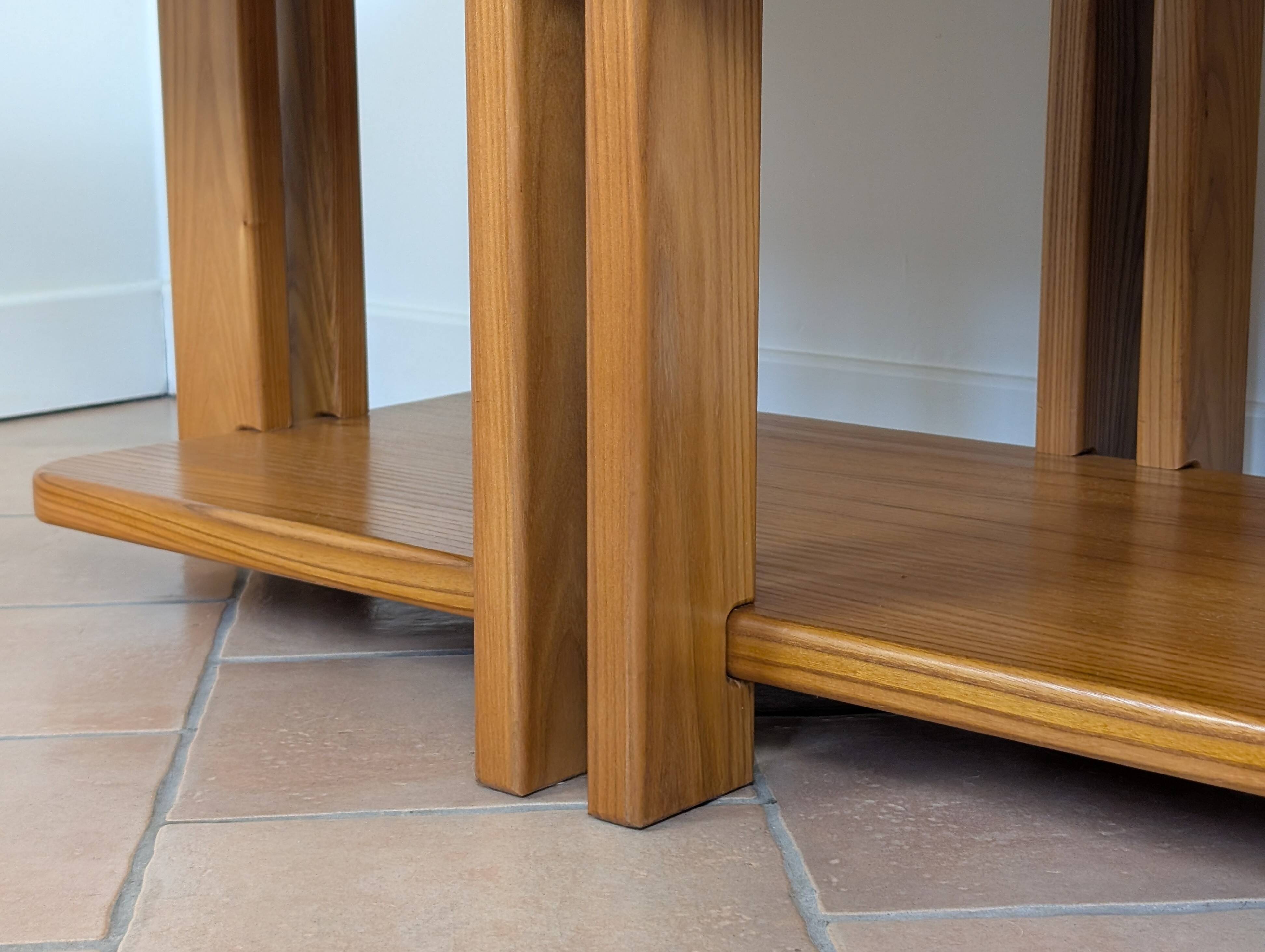 Table basse en orme 80'