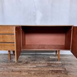 VINTAGE ENFILADE BAHUT TV STAND HIFI LEGRAND SCANDINAVE 1950