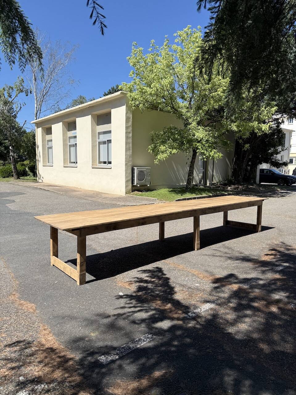 XXL 5 meter pine farmhouse table