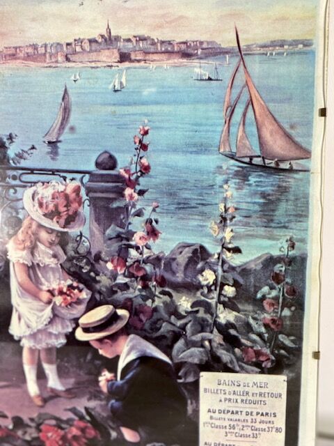 SNCF poster on the Emerald Coast