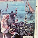 Affiche SNCF sur la Côte d'Emeraude