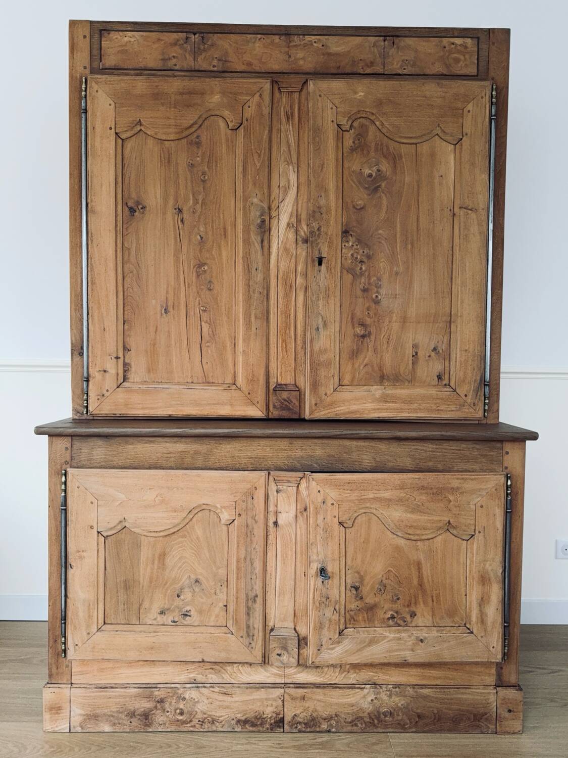 Solid wood sideboard, renovated