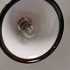 Holmegaard P&T pendant lamp with ‘aubergine’-coloured opal glass
