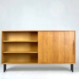 Vintage Oak Sideboard Highboard Shelf WK Möbel Mid-Century