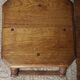 Wooden stool with a square seat