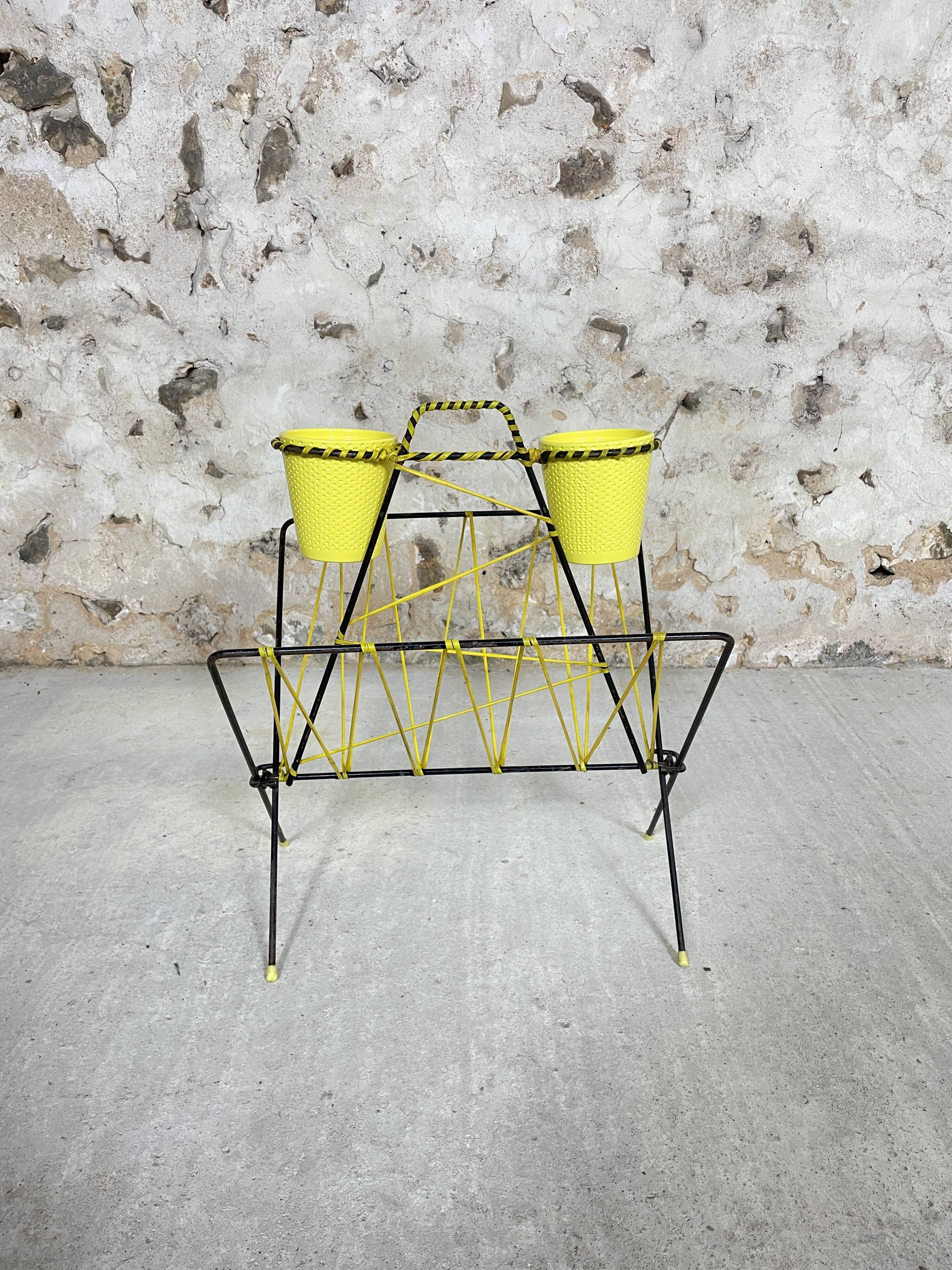 Review and plant holder 60