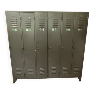 Vestiaire industriel - gris