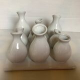 White ceramic flower spikes