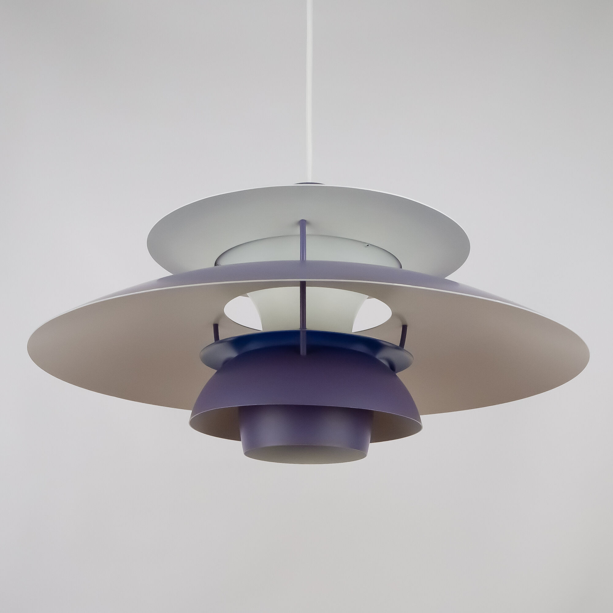 Danish vintage pendant lamp PH 5 by Poul Henningsen, Louis Poulsen, 1958