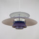 Danish vintage pendant lamp PH 5 by Poul Henningsen, Louis Poulsen, 1958