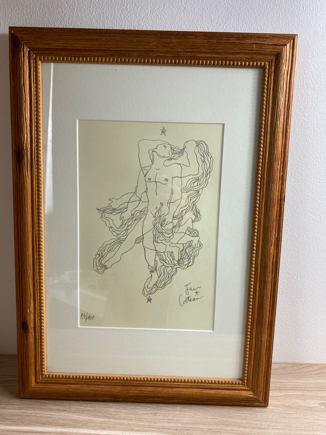 Jean Cocteau screen printing