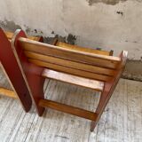 4 vintage Plywood chairs 80s