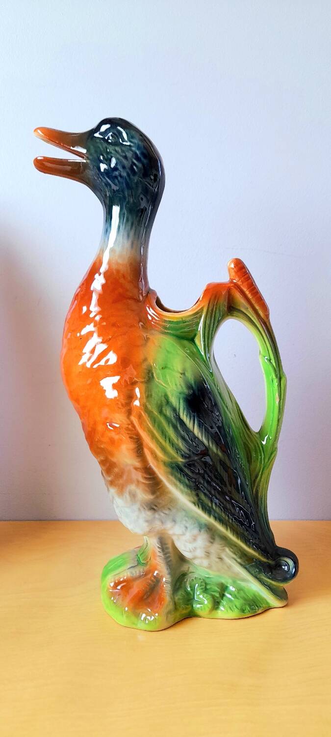 Duck pitcher in St Clément slip 1950
