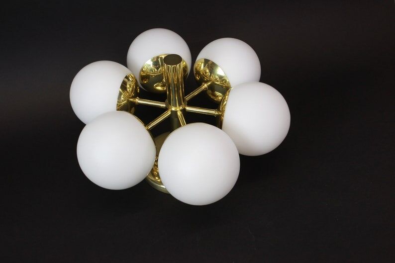 Mid-century ceiling lamp by Kaiser Germany 1960s