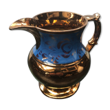 Former jersey pitcher golden ceramics - vintage blue