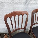 Pair of bistro chairs