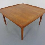 Large Danish Teak Coffee Table by Grete Jalk for Glostrup, 1960s