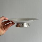 Shiny silver metal cup