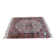 Bijar carpet, red and blue, bird patterns 120x158cm, Iran