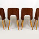 Dining chairs by Oswald Haerdtl for Tatra, 1960s, set of 4