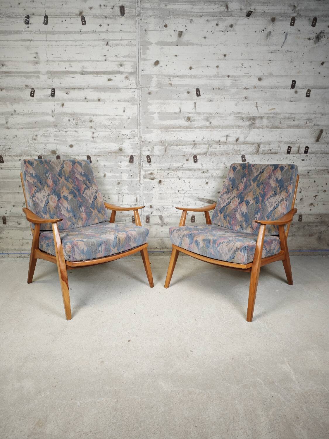 Pair of vintage armchairs