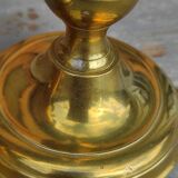 Pair of brass candlesticks