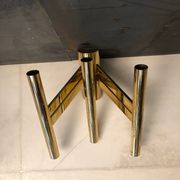 Single brass sconce from Sciolari, italy, 1970