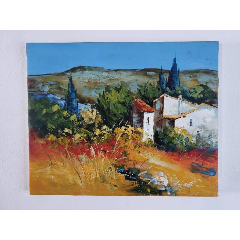 Tableau toile "Mas provençal"