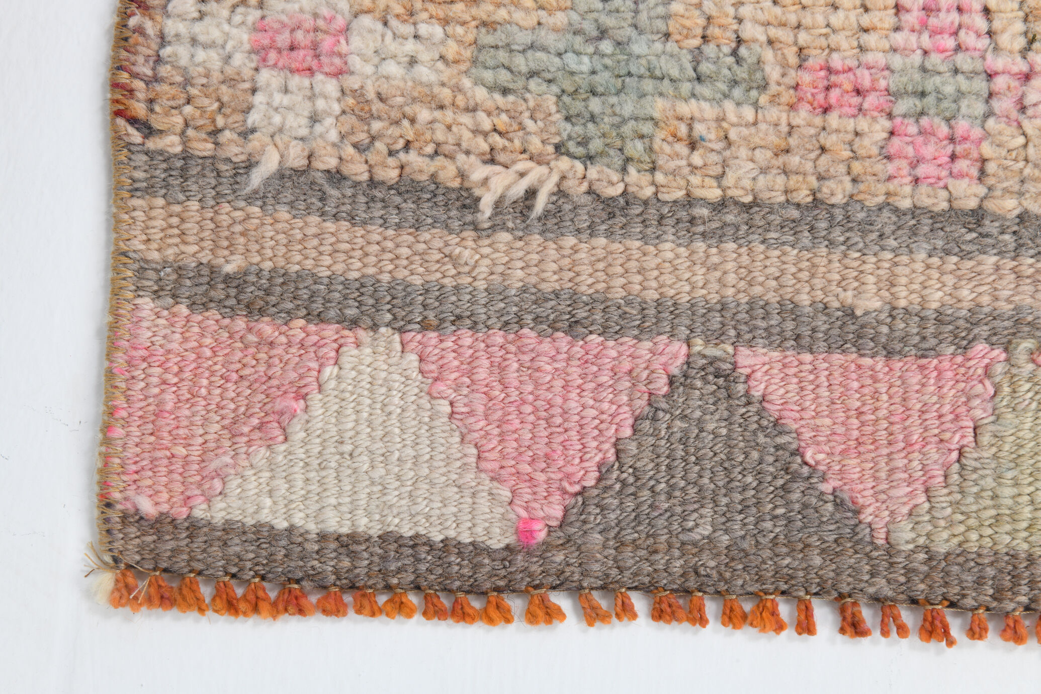 3x12 vintage oriental runner rug, 86x351cm