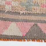 3x12 vintage oriental runner rug, 86x351cm