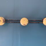 Yellow vintage patère