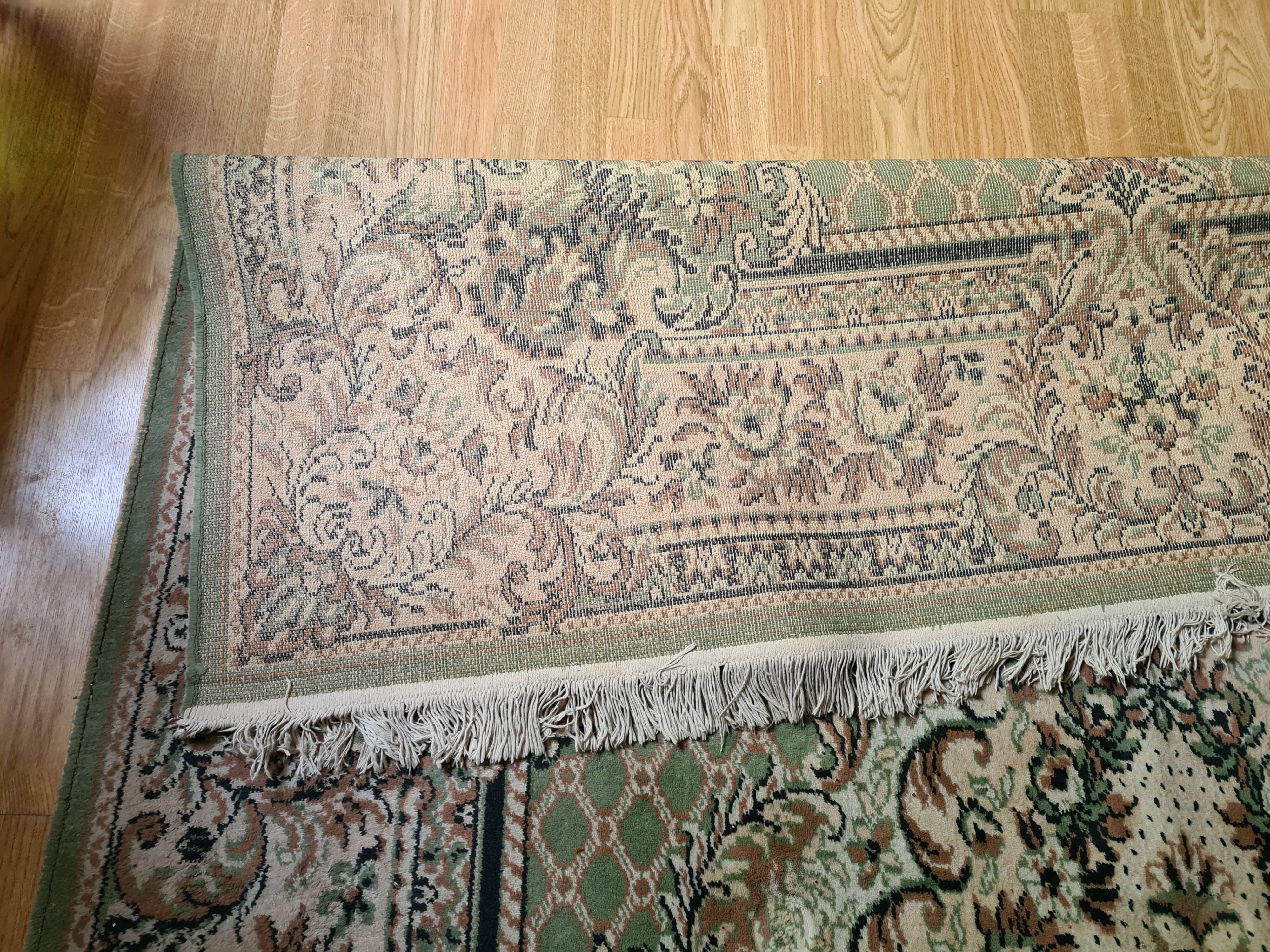 Vintage green carpet