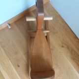 Wooden rocking horse