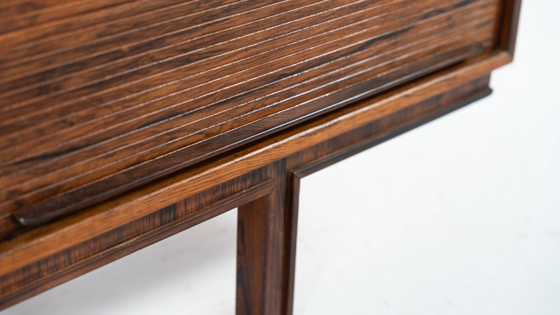 Mid-century modern storage furniture in the style of Gianfranco Frattini, Italy, 1960s.