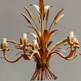 Wheat ear chandelier, 5 fires