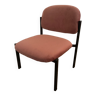 Fauteuil velours et metal