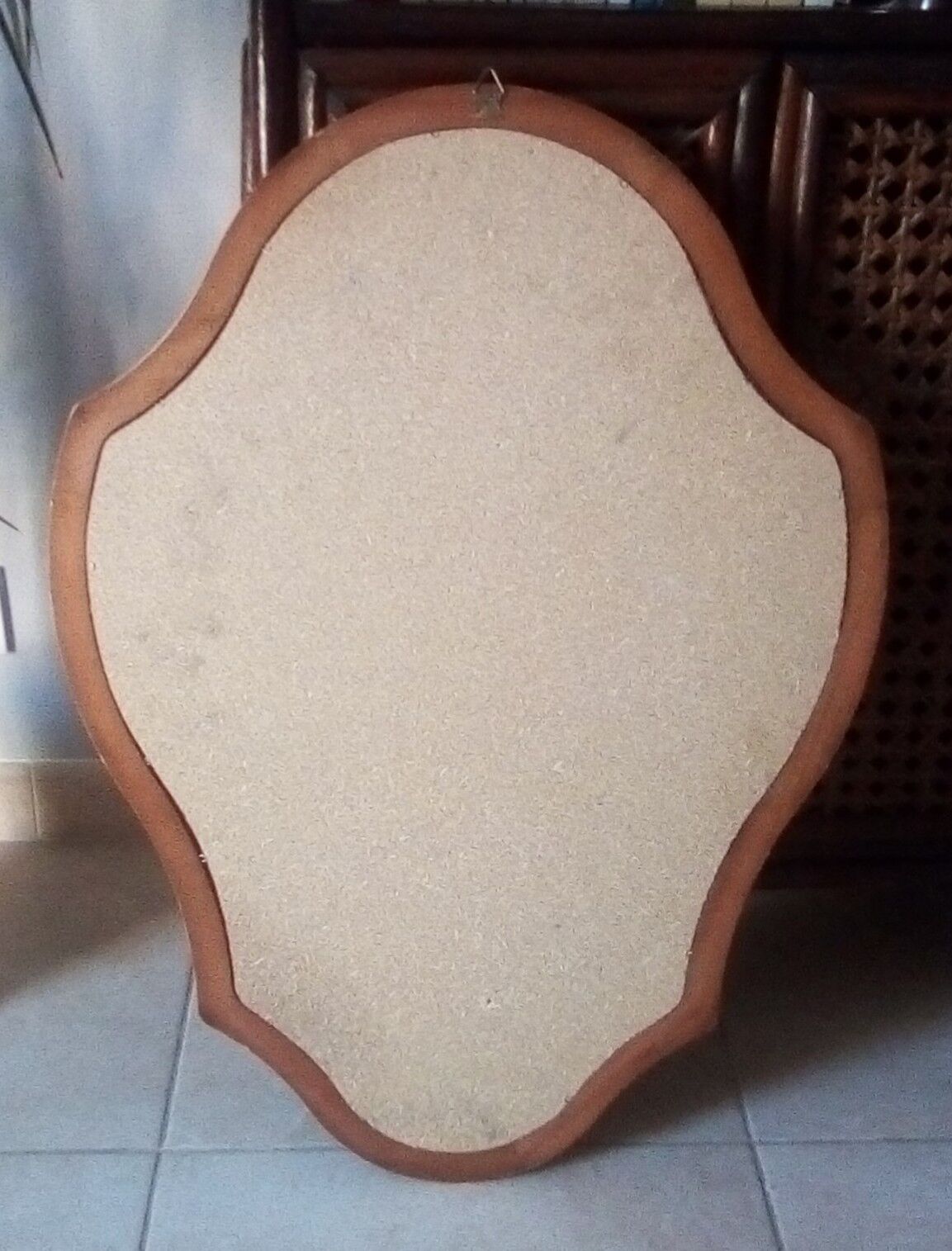 Vintage baroque-style mirror 75x55cm