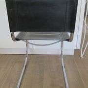 Chair sled vintage MR10 by Ludwig Mies Van der Rohe for Thonet