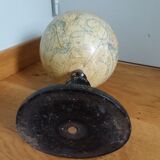 Lebegue 19th century Napoleon III world map globe