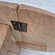 1970s, Danish foldable side table, solid oak wood, original condition.